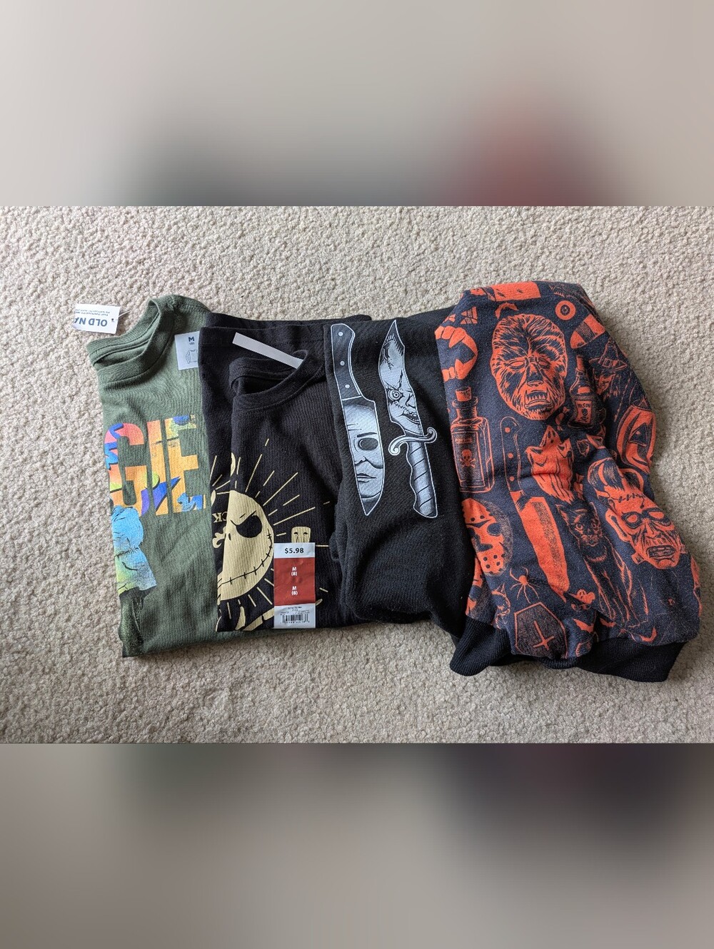 Set Of 4 Boys Size 8 Shirts/Hoodies